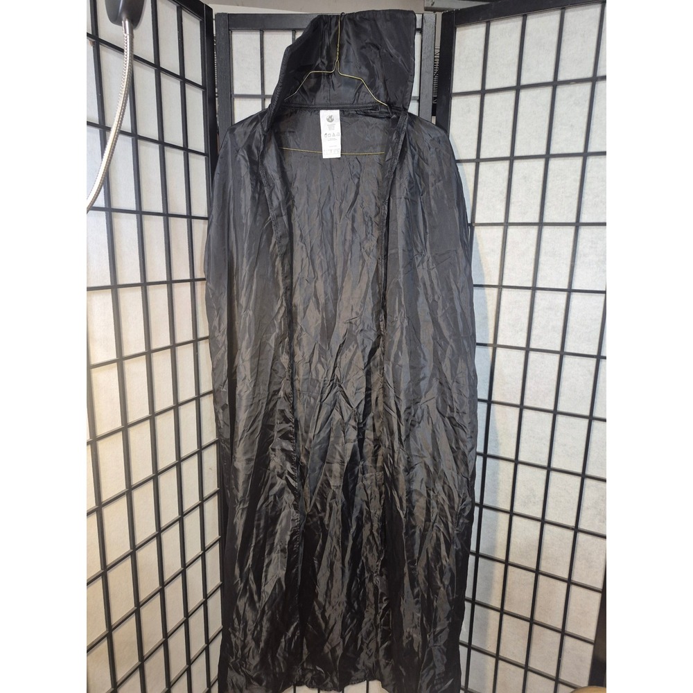 Spirit Halloween Black Hooded Cape Costume Accessory Adult Standard 01142769